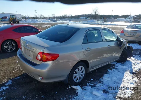 2010 Toyota Corolla Le z USA, uszkodzony, nr VIN 2T1BU4EE5AC378895